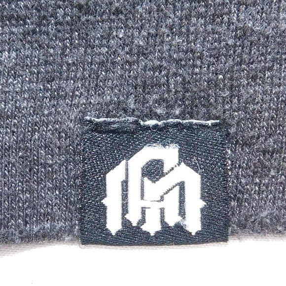 INTO THE AM Black Graphic Hoodie Skull & Palm Design – Size XL - Picture 5 of 7